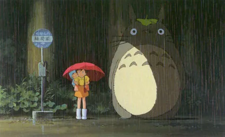 Totoro Bus Stop Parodies meme card