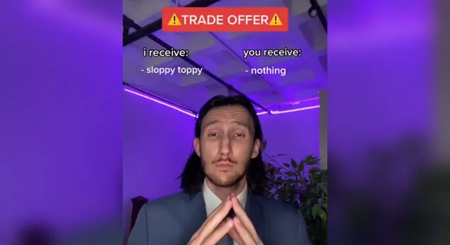 Trade Offer meme card