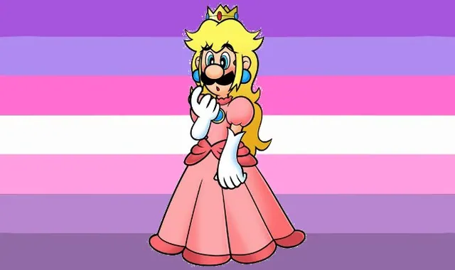 Carte meme Trans Luigi