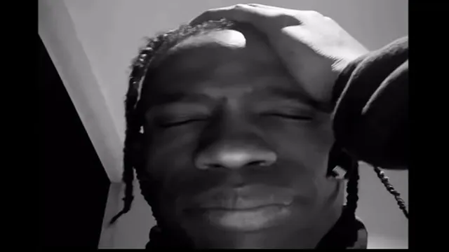 Travis Scott's Apology Video meme card