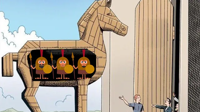 Trojan Horse Object Labels meme card