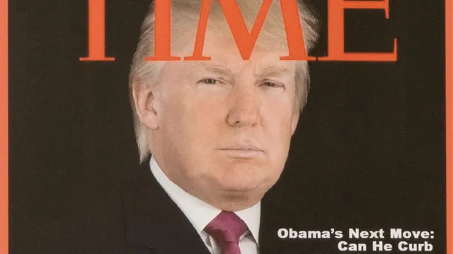 Trump's Fake TIME Cover meme card