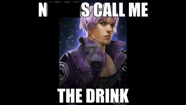 Carte meme Trunks « They Call Me The Drink »