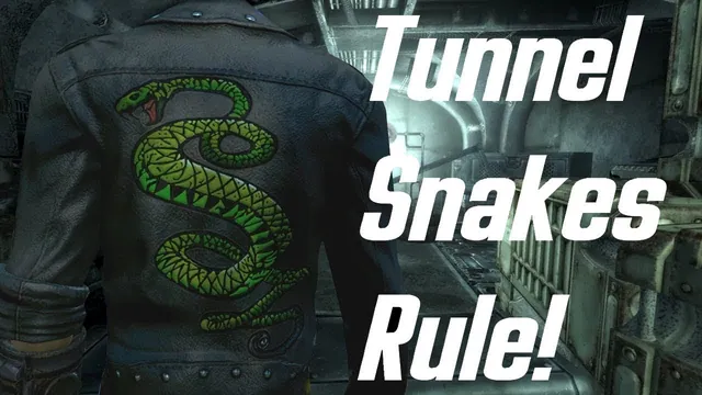 Carte meme Tunnel Snakes Rule!