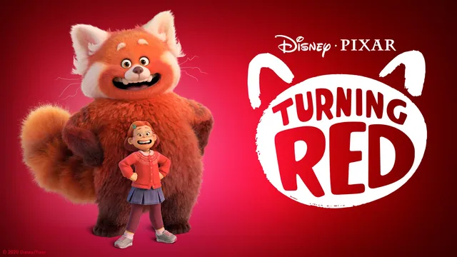 Turning Red meme card