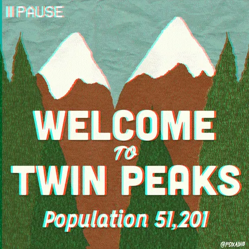 Carte meme Twin Peaks