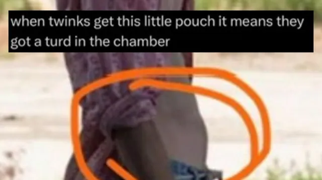 Twink Pouch meme card