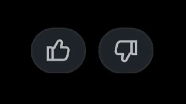 Twitter / X Thumbs Up Thumbs Down Feature meme card