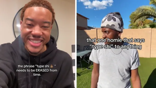 Type Shit meme card