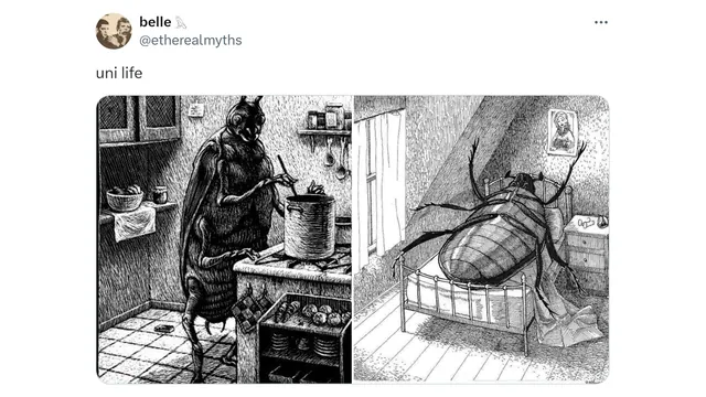 Carte meme Uni Life