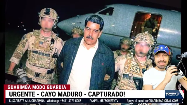 Urgente - Cayo Maduro - Capturado! meme card