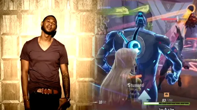 Usher's "Daddy's Home" meme card