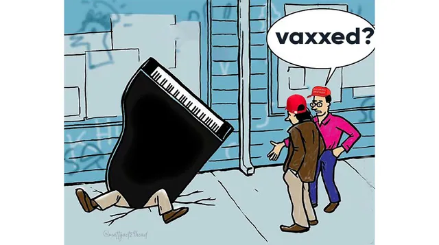 Carte meme Vaccinated? / Vaxxed?