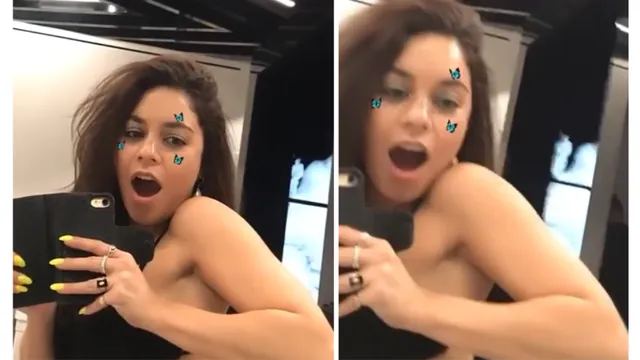 Vanessa Hudgens Moaning meme card