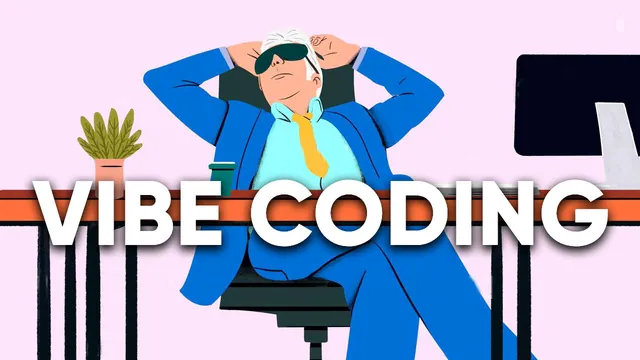Vibe Coding meme card