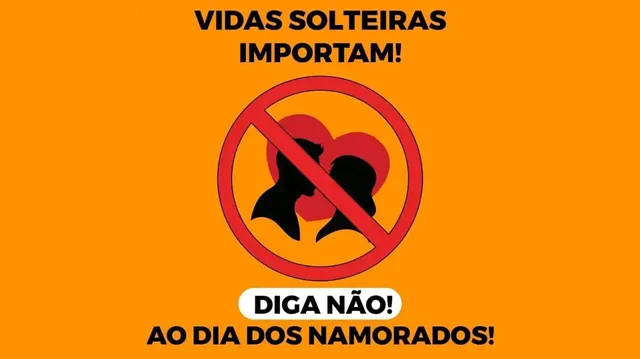 Vidas Solteiras Importam meme card