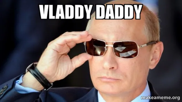 Vladdy Daddy meme card