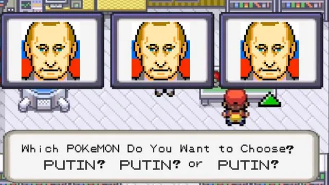 Carte meme Vladimir Putin Fixed Election