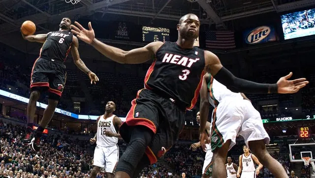 Carte meme Wade-LeBron’s Dunk Picture