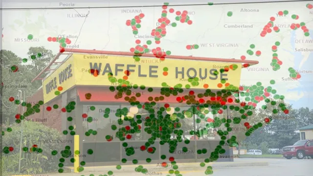 Waffle House Index meme card