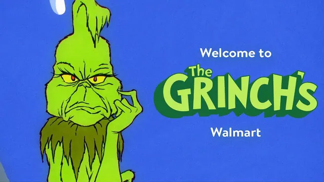 Carte meme Walmart’s « The Grinch » Commercial