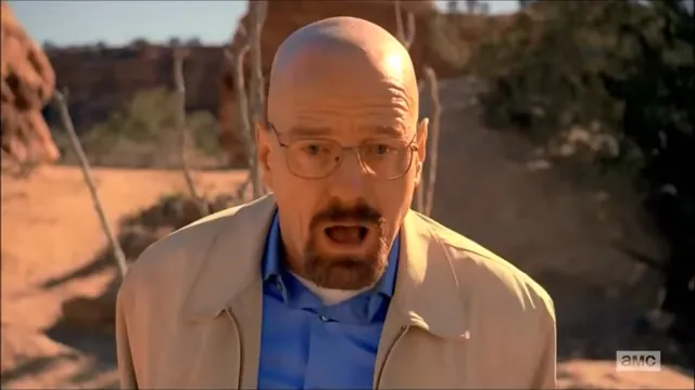 Carte meme Walter White Breaks Down