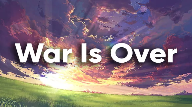 Carte meme War Is Over
