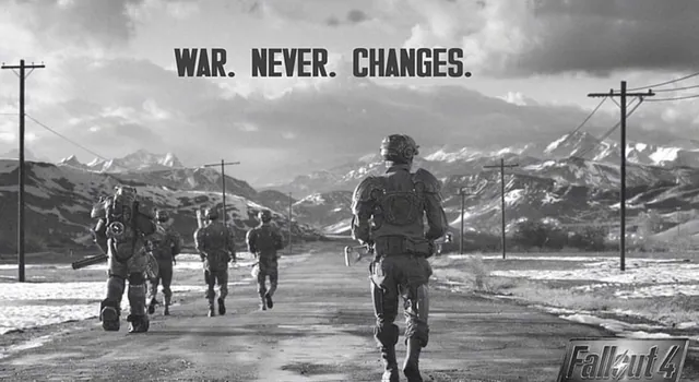 Carte meme La Guerre Ne Change Jamais