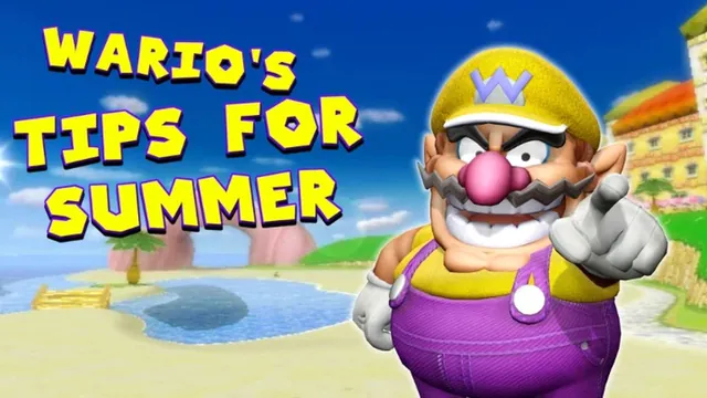 Carte meme Wario’s Tips For Summer