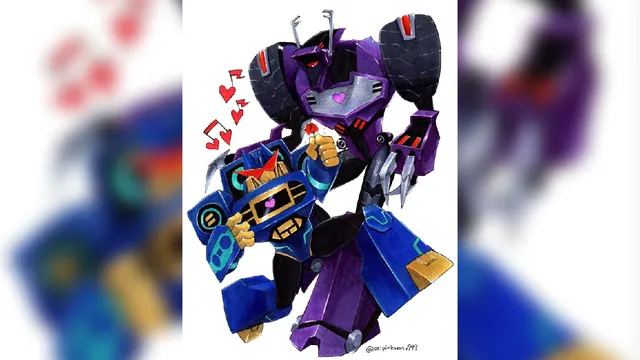 Carte meme WaveWave / Soundwave x Shockwave