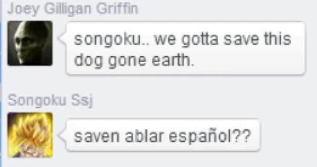 Carte meme We Gotta Save This Dog Gone Earth / No Time for Dat Goku
