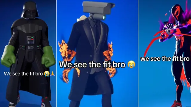 Carte meme We See the Fit Bro