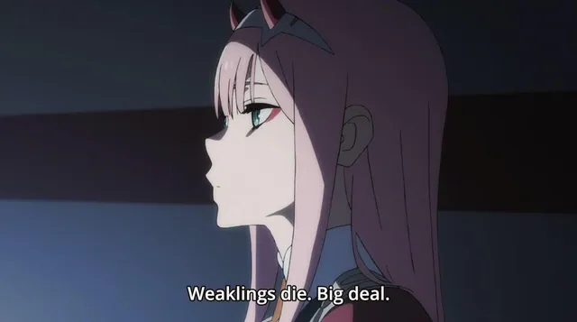 Carte meme Weaklings Die. Big Deal.