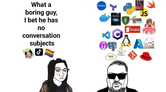 Carte meme What A Boring Guy