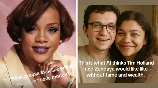 Carte meme What Celebs Would Look Like Without Fame and Wealth Trend