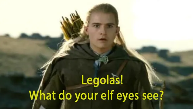 What Do Your Elf Eyes See? meme card