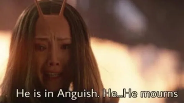 What Does This Monster Have to Mourn? meme card
