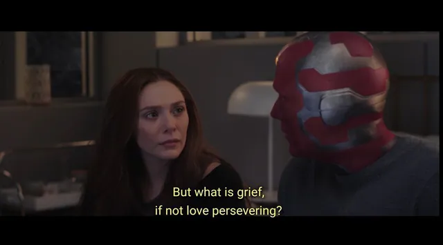 What Is Grief, If Not Love Persevering meme card