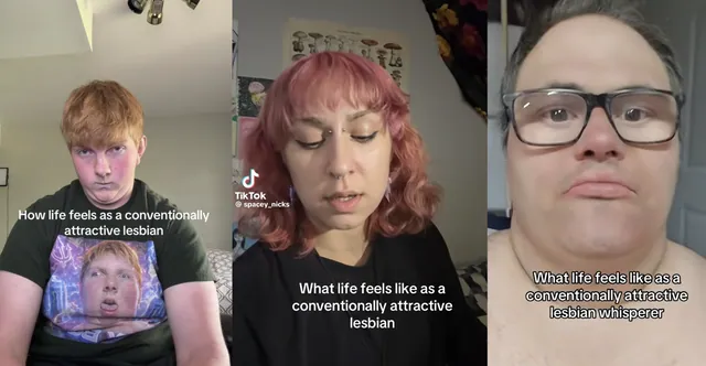 Carte meme What Life Feels Like As a Conventionally Attractive Lesbian