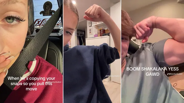 Carte meme When He’s Copying Your Snaps So You Pull This Move