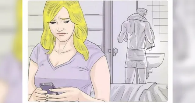 When She Looks Through Your Phone But All She Finds Is... meme card