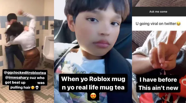 When Yo Roblox Mug N Yo Real Life Mug Tea meme card