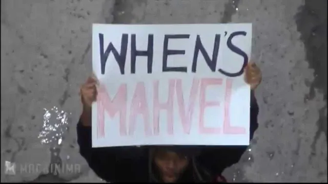 When's Mahvel? meme card