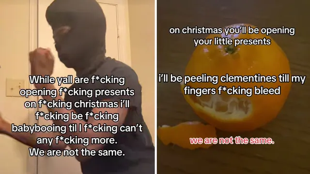 Carte meme While Y’all Are Fucking Opening Presents