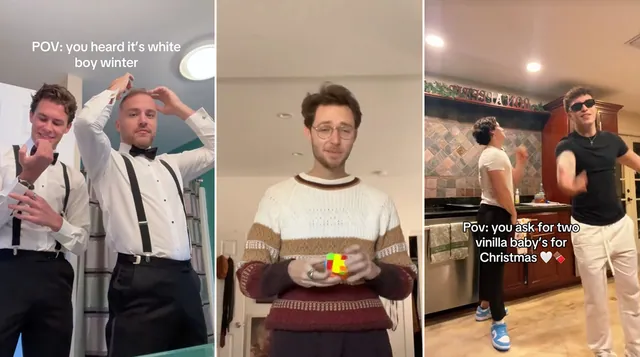 White Boy Winter meme card