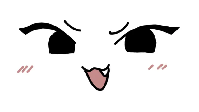 WholesomeOrenji Brat Face meme card
