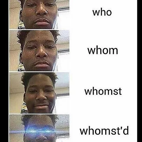 Whomst meme card