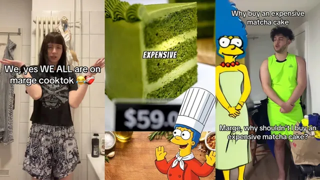Why Buy An Expensive Matcha Cake? meme card