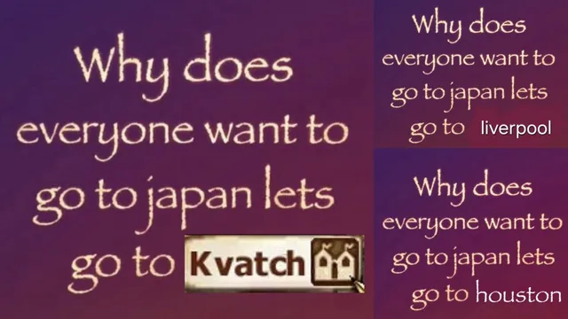 Why Does Everyone Want To Go To Japan meme card