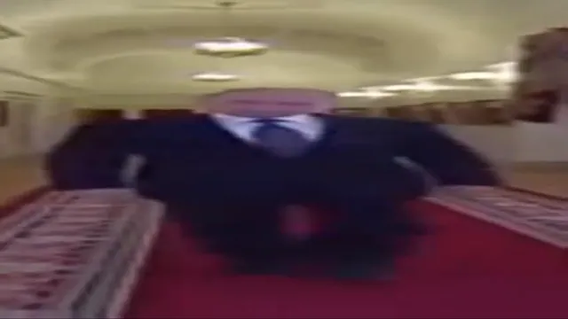 Wide Putin Walking / IT'S HIM meme card